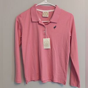 The Beaufort Bonnet Company TBBC Pima Cotton Hamptons Hot Pink Anna Price Polo